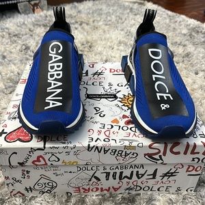 Dolce & Gabbana Blue Sneaker. Men’s Size US 10.